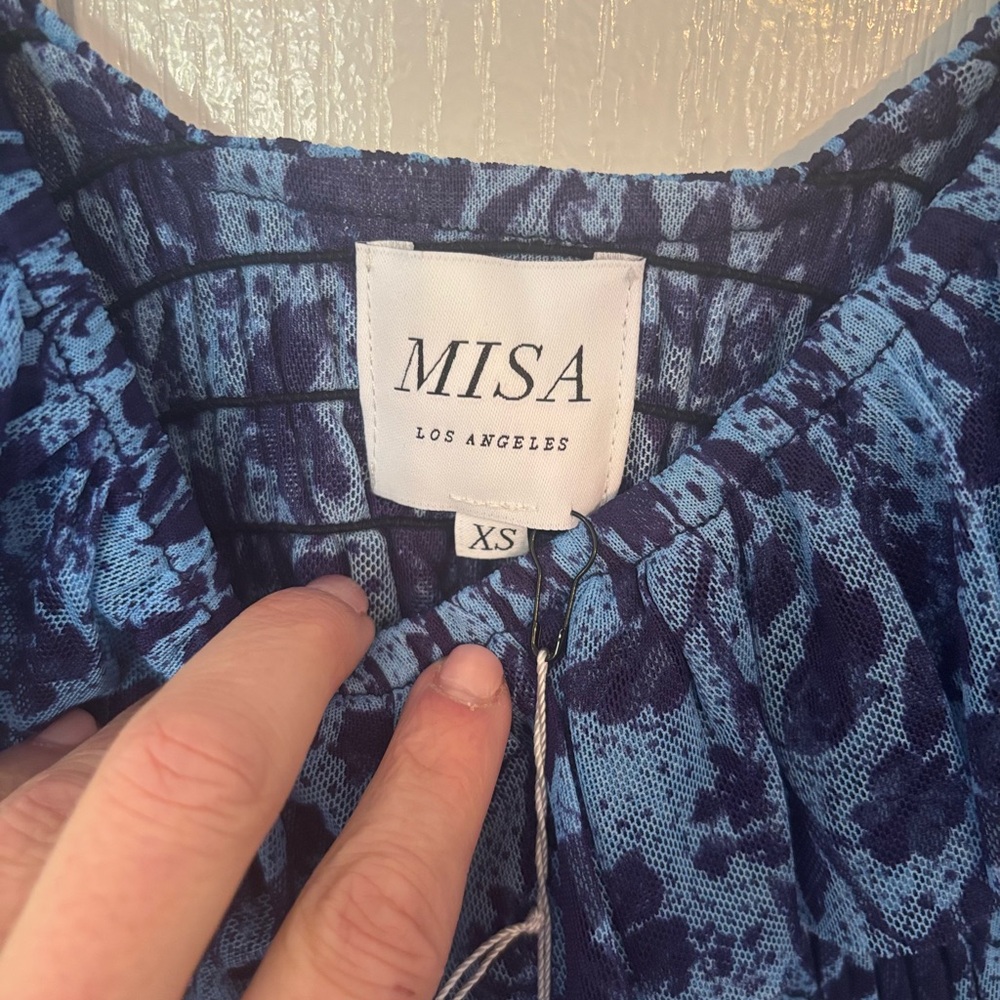 Misa Los Angeles Marina Skirt and Kara Top Matching Set sz XS NWT - Picture 12 of 13